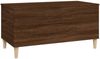 vidaXL Couchtisch Braun Eichen-Optik 90x44,5x45 cm Holzwerkstoff 819587 Bild 4