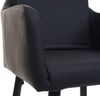 2er-Set Barhocker HWC-H93, Barstuhl Tresenhocker, Fußablage Metall ~ Kunstleder schwarz Bild 5