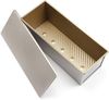 Monfish Brotbackform Pullman Laib Pfanne 1000g Teig Antihaft 34x13,5x12 cm Bild 2