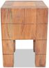 vidaXL Sitzhocker Massives Mahagoniholz 244502 Bild 2