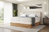ALTDECOR Boxspringbett LOLLI7 KING (Multipocket-Matratze H4, H3 Matratze Bonellfederung, Topper, Kopfteil) Bild 5