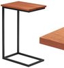 LAMO Manufaktur Beistelltisch Massivholztischplatte Laptoptisch Sofatisch (Set, 1 Tisch), 20mm stake Massivholzplatte Bild 4