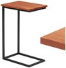LAMO Manufaktur Beistelltisch Massivholztischplatte Laptoptisch Sofatisch (Set, 1 Tisch), 20mm stake Massivholzplatte Bild 5