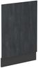 Frontblende R-Line Schwarz Beton 45 cm ohne Arbeitsplatte Vicco Bild 1