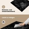 MuchoWow Herd-Abdeckplatte Marmor - Keramik - Linie, Vinyl, (1 tlg), Cerankochfeld Abdeckung, Herd Abdeckplatten Vinyl, 58.3x51.3 cm Bild 4