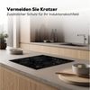 MuchoWow Herd-Abdeckplatte Marmor - Keramik - Linie, Vinyl, (1 tlg), Cerankochfeld Abdeckung, Herd Abdeckplatten Vinyl, 58.3x51.3 cm Bild 3
