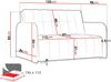 Schlafsofa Viva Grand II (Farbe: Kronos 19) Bild 5