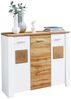Kommode vito Materio, Holzwerkstoff, Kunststoff, Weiß, Holzfarben, 122 x 105 x 39 cm Bild 5