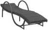 vidaXL Sonnenliegen 2 Stk. mit Auflagen Grau Poly Rattan 3277309 Bild 3