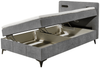 Boxbett Altea 120×200 – ED Exciting Design | Holms | Bettkasten |LED Beleuchtung Bild 2