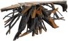Konsolentisch Teak Wurzel verzweigt 250 x 50 x 80 natur lackiert UNIKA #180 Bild 1