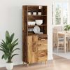 vidaXL Highboard Altholz 69,5 x 32,5 x 180 cm Holzwerkstoff 3415708 Bild 4