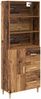 vidaXL Highboard Altholz 69,5 x 32,5 x 180 cm Holzwerkstoff 3415708 Bild 2