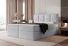 Selsey 'Silensio' Boxspringbett mit Bonellmatratze, Topper, Sa - mt, hellgrau, 180x200 cm Bild 2