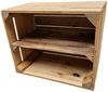 Holzkiste Obstkiste Vintage 50x40x30cm Boden Lang Bild 4
