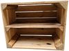 Holzkiste Obstkiste Vintage 50x40x30cm Boden Lang Bild 3