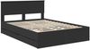 vidaXL Bettrahmen mit Schubladen Schwarz 160 x 200 cm Ingenieurs Holz 3407964 Bild 4