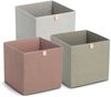 Zeller Present Aufbewahrungsbox, Vlies, khaki, ca. 32 x 32 x 32 cm Bild 4