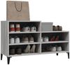 vidaXL Schuhregal Grau Sonoma 102x36x60 cm Holzwerkstoff 819738 Bild 4