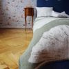 WoolOnly Wendedecke Wolldecke Plaid aus Norwegischer Wolle 130x200 cm (Ginkgo Moos Smoke) Bild 2
