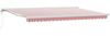 vidaXL Markise Rot und Weiß 500 x 300 cm Polyester und Aluminium 3331274 Bild 2
