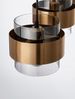 Nova Luce 9236382 SIANNA Pendelleuchte 3-flammig Gold Rauchglas Schwarz E27 Bild 4