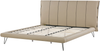 Bett 'BETIN' Kunstleder Lattenrost Beige 180x200 cm Bild 5