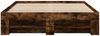 vidaXL Bettgestell ohne Matratze Räuchereiche 120x190 cm Holzwerkstoff 3295517 Bild 5