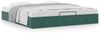 vidaXL Ottoman-Bett ohne Matratze Dunkelgrün 160x200 cm Samt 3310976 Bild 4