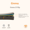 Emma '25 Flip' Schaummatratze, 180x200 cm, 100% Polyester, Weiß Bild 4