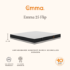 Emma '25 Flip' Schaummatratze, 180x200 cm, 100% Polyester, Weiß Bild 2