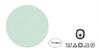 biberna 0636047 Mako-Satin Bettwäsche PUNKTE - MIX & MATCH, mint, 1x 155x220 cm + 1x 80x80 cm Bild 5