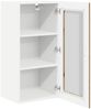 vidaXL Wandglas-Schrank PORTO 2 pcs Artisan-Eiche 40 x 31 x 80 cm 885354 Bild 5