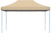 vidaXL Pop-Up Partyzelt, faltbar, Stahl / PE, Beige, ohne Seitenteile, 315 x 440 x 292 cm Bild 3