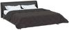 vidaXL Winterbettdecke Gepolstert Anthrazit 220 x 240 cm 42026310 Bild 3