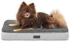 lionto Tierkissen lionto orthopädisches Hundebett, für Hunde & Katzen, verschiedene, abnehmbarer, waschbarer Bezug, grau, 60 cm x 40 cm Bild 4