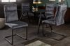 riess-ambiente Freischwinger COMFORT grau, Esszimmer · Samt · Metall · Modern Design Bild 2