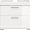INOSIGN Waschbeckenunterschrank Siena, Breite 60cm, 2 Schubkästen, mit Siphonausschnitt, MDF-Front in verschiedenen Farben erhältlich, Badmöbel, Badschrank, Kommode, Bad Bild 3