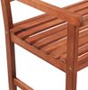 vidaXL Gartenbank mit Auflage 120 cm Massivholz Akazie 3063786 Bild 4