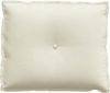 vidaXL Rückenkissen Creme 60 x 50 cm Cordstoff 42014684 Bild 5