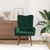 vidaXL Sessel Dunkelgrün 63 x 67 x 94 cm Samt 42001805 Bild 3