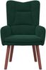 vidaXL Sessel Dunkelgrün 63 x 67 x 94 cm Samt 42001805 Bild 4
