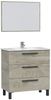 Badezimmer-Set >ATHENA< in Alaska-Eiche - 80x86x45 (BxHxT) Bild 4