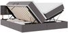 vidaXL Bett mit Stauraum und LED mit LED Grau 180 x 200 cm Kunstleder 3371543 Bild 2