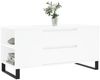 vidaXL Couchtisch Weiß 102x44,5x50 cm Holzwerkstoff 831004 Bild 3