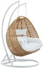 Vente-unique - TILLO Leisure furniture for garden Harz BeigeWeiß - B 120 cm x H 196 cm x L 132 cm Bild 2