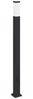 vidaXL Pollerleuchten mit Steckdose 3 Stk. 110 cm Schwarz IP44 4006088 Bild 4