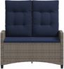 vidaXL Gartenbank mit Kissen 105 x 60 x 112 cm Stahl 42026857 Bild 4