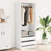 vidaXL Kleiderschrank Weiß 80x50x200 cm Holzwerkstoff 3307747 Bild 3