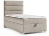 Best for Home Boxspringbett mit Bettkasten Trinity K-4 SINGLE Bonell-Matratze inkl. 7 cm Topper (Einzelbett, Polsterbett mit gepolstertes Kopfteil, Jugendbett, Kinderbett versch. Größen, 70x200 80x200 90x200 100x200 cm), verschiedene Liefermöglichkeite... Bild 5